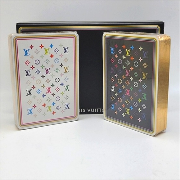 ♥️♣️Louis Vuitton♠️♦️WHITE MURAKAMI Collector’s Single Playing Card - 2 ♦️ - Picture 14 of 15